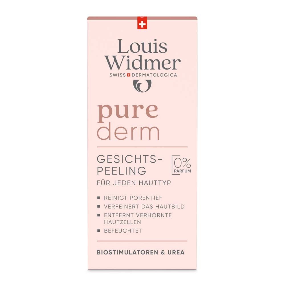 Louis Widmer purederm Exfoliant visage sans parfum