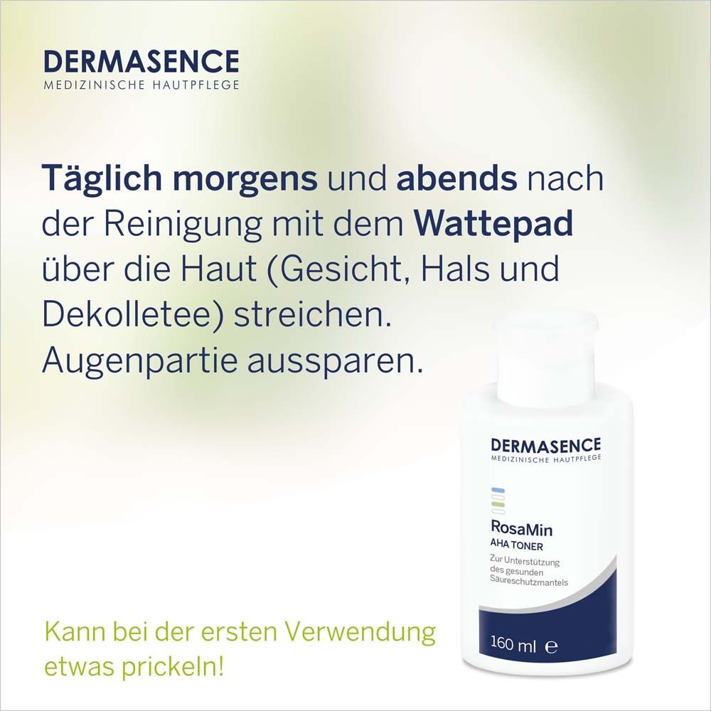 DERMASENCE RosaMin AHA Toner
