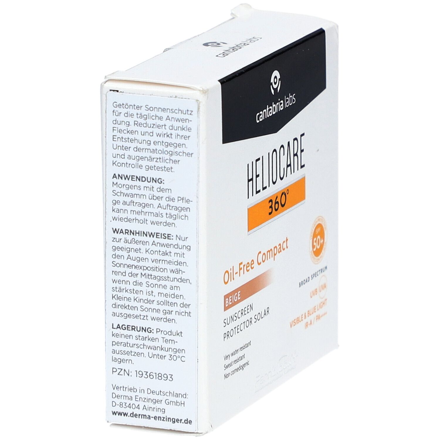 Heliocare 360º Oil-Free Compact SPF 50+ Beige