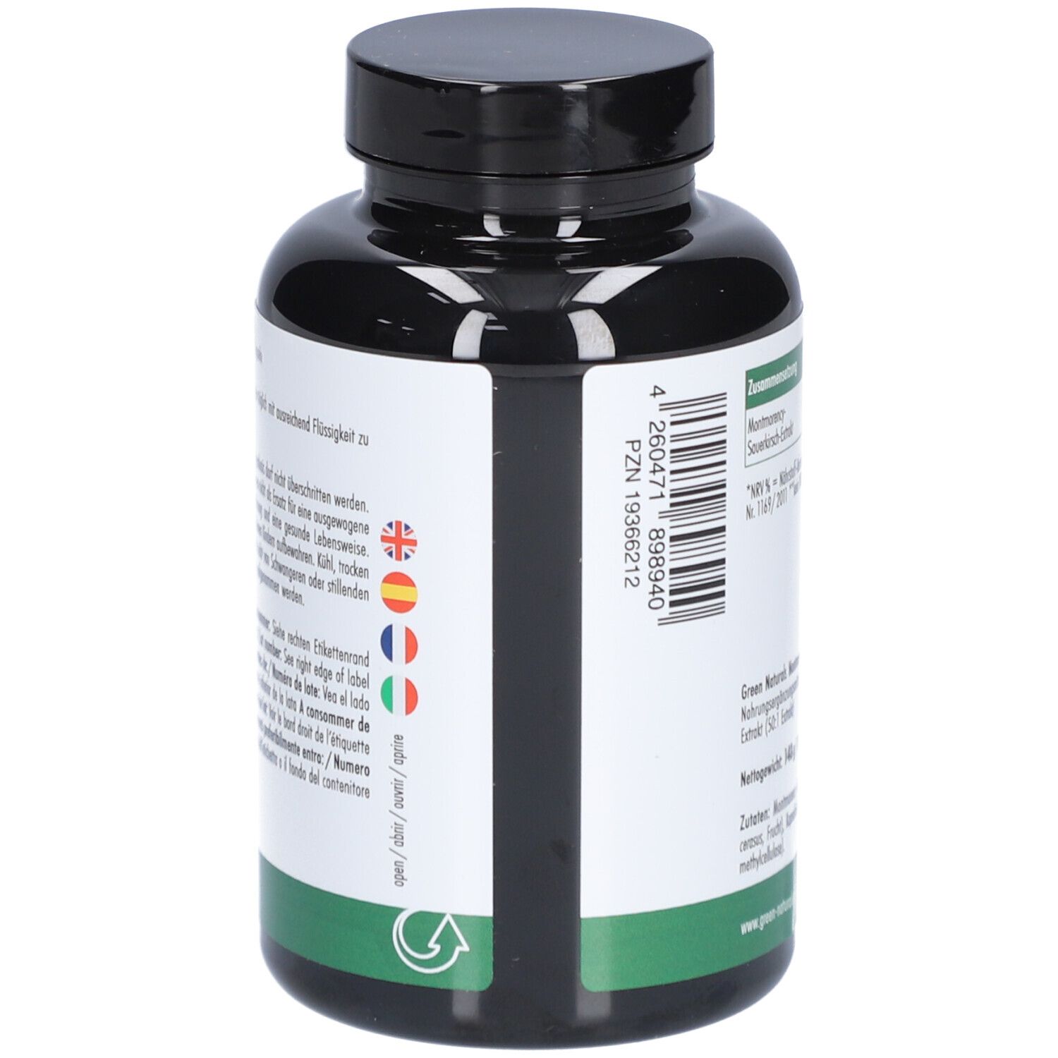 Green Naturals Cerise - Griotte de Montmorency 2100 mg