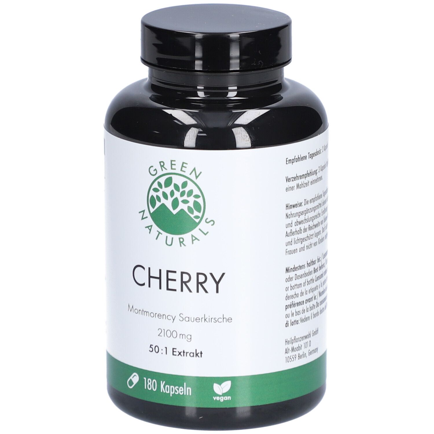 Green Naturals Cerise - Griotte de Montmorency 2100 mg