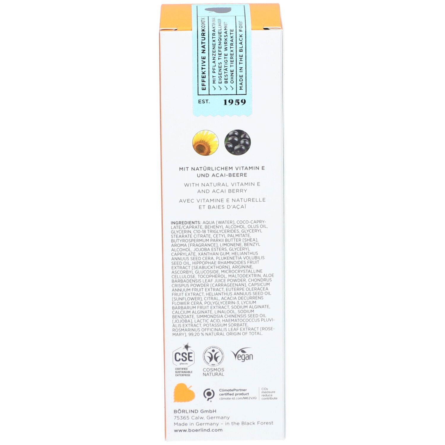 ANNEMARIE BÖRLIND VITAMIN MASK