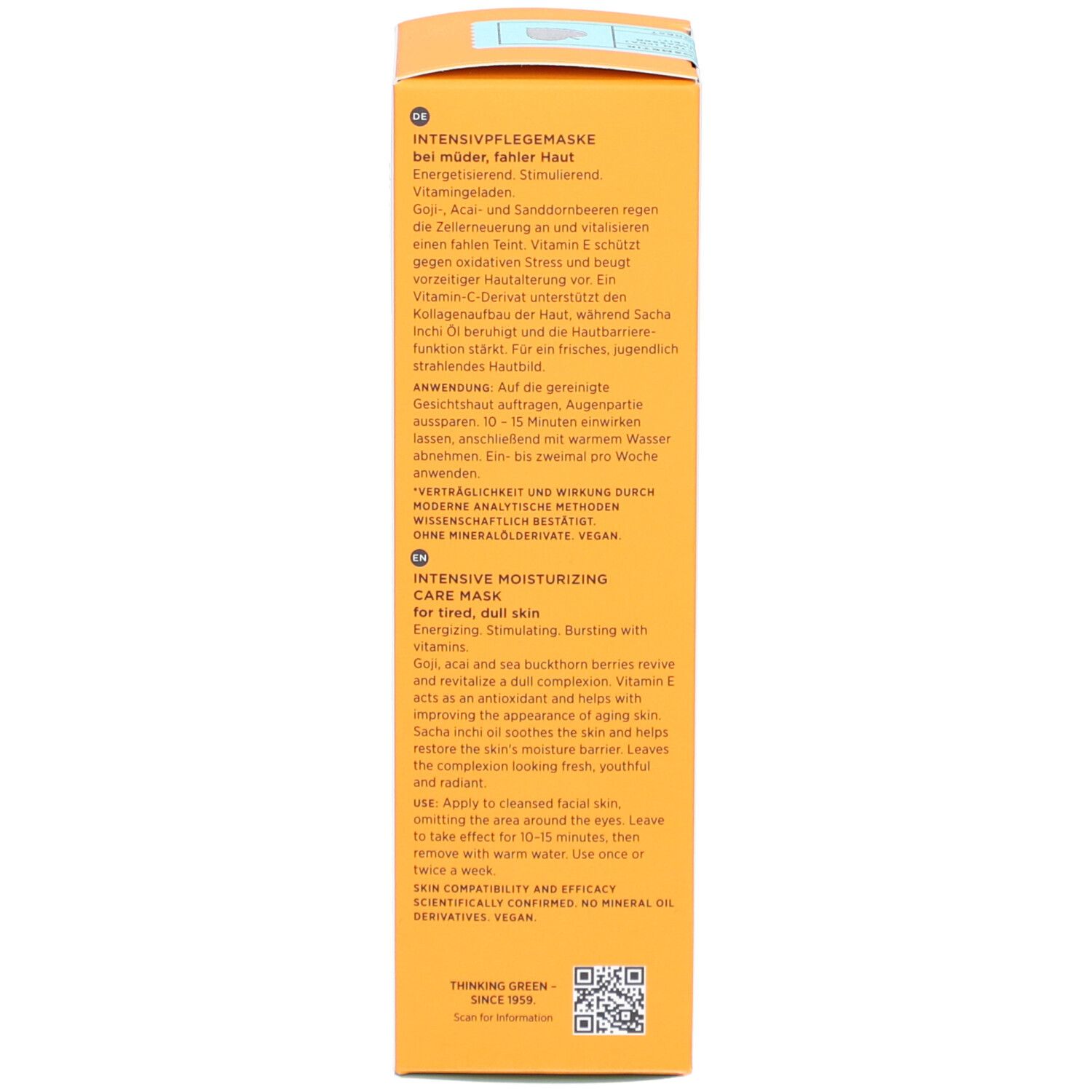 ANNEMARIE BÖRLIND VITAMIN MASK