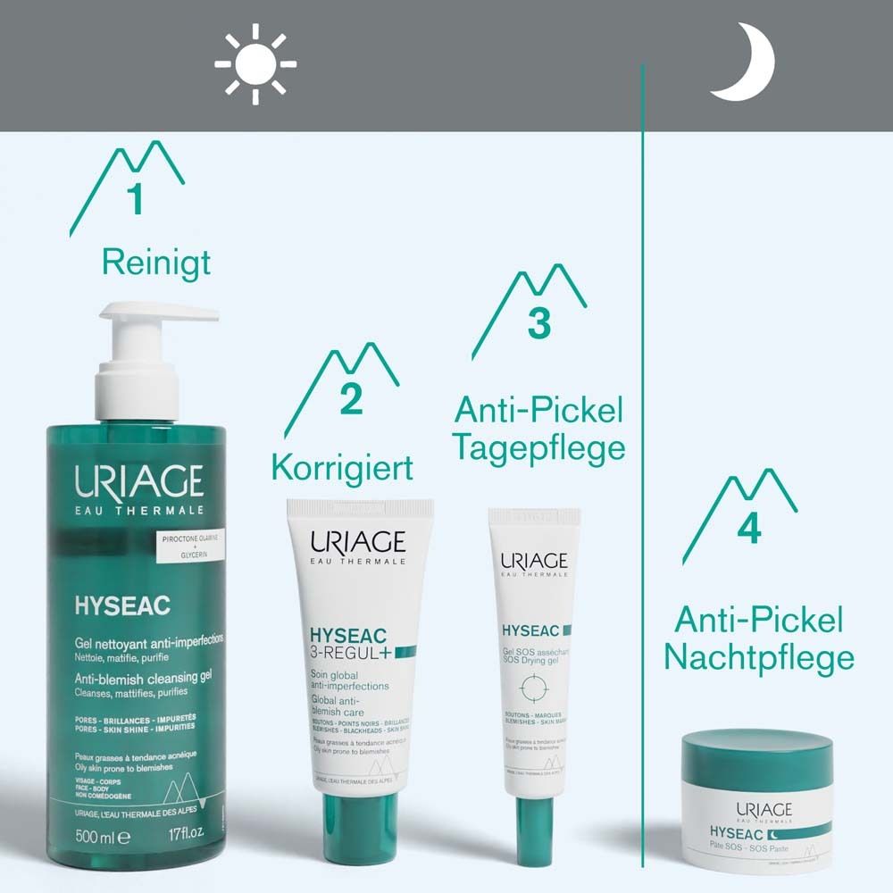 URIAGE Hyseac reinigendes Gel seifenfrei