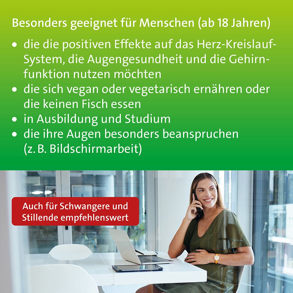 OMEGA-3 HEVERT pflanzlich Weichkapseln