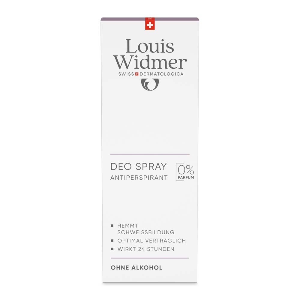 Louis Widmer® Deo Spray Antiperspirant ohne Parfüm