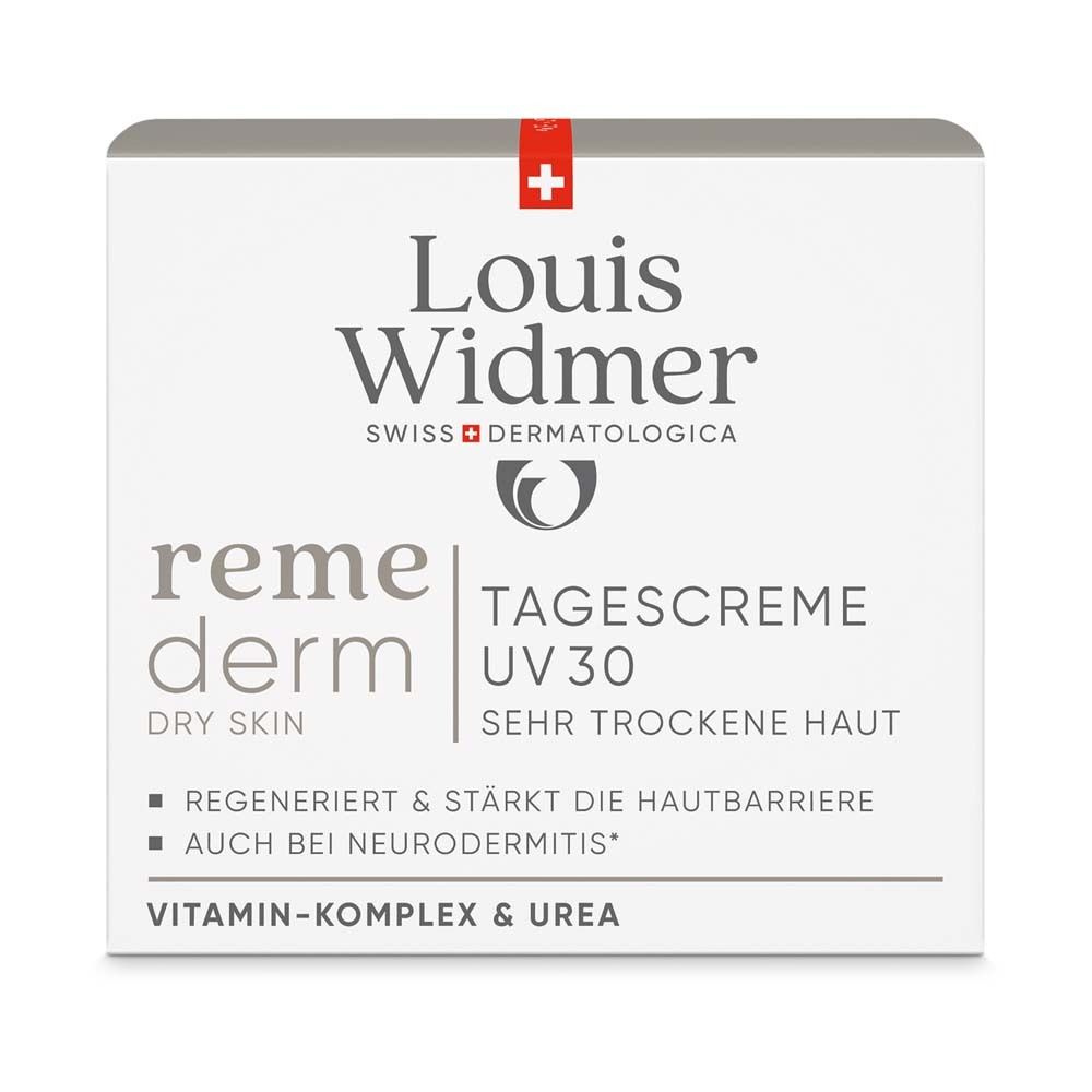 Louis Widmer remederm Crème de jour UV 30
