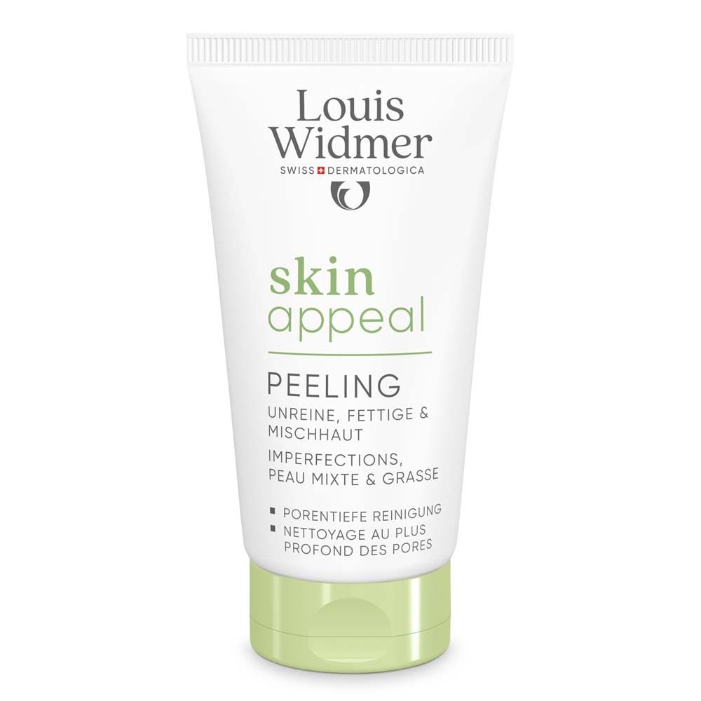 Louis Widmer skin appeal gommage sans parfum