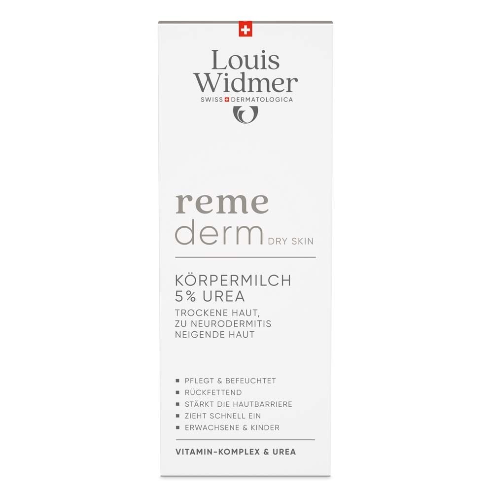 Louis Widmer remederm Körpermilch 5 % Urea