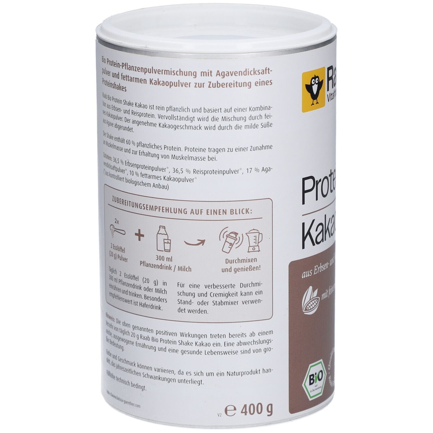 Raab Bio Protein Shake Kakao