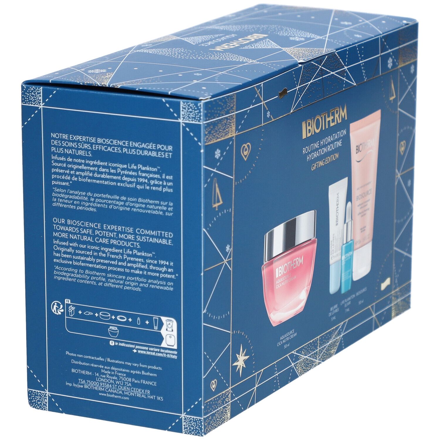 Biotherm Aquasource Cica Nutri Xmas Set