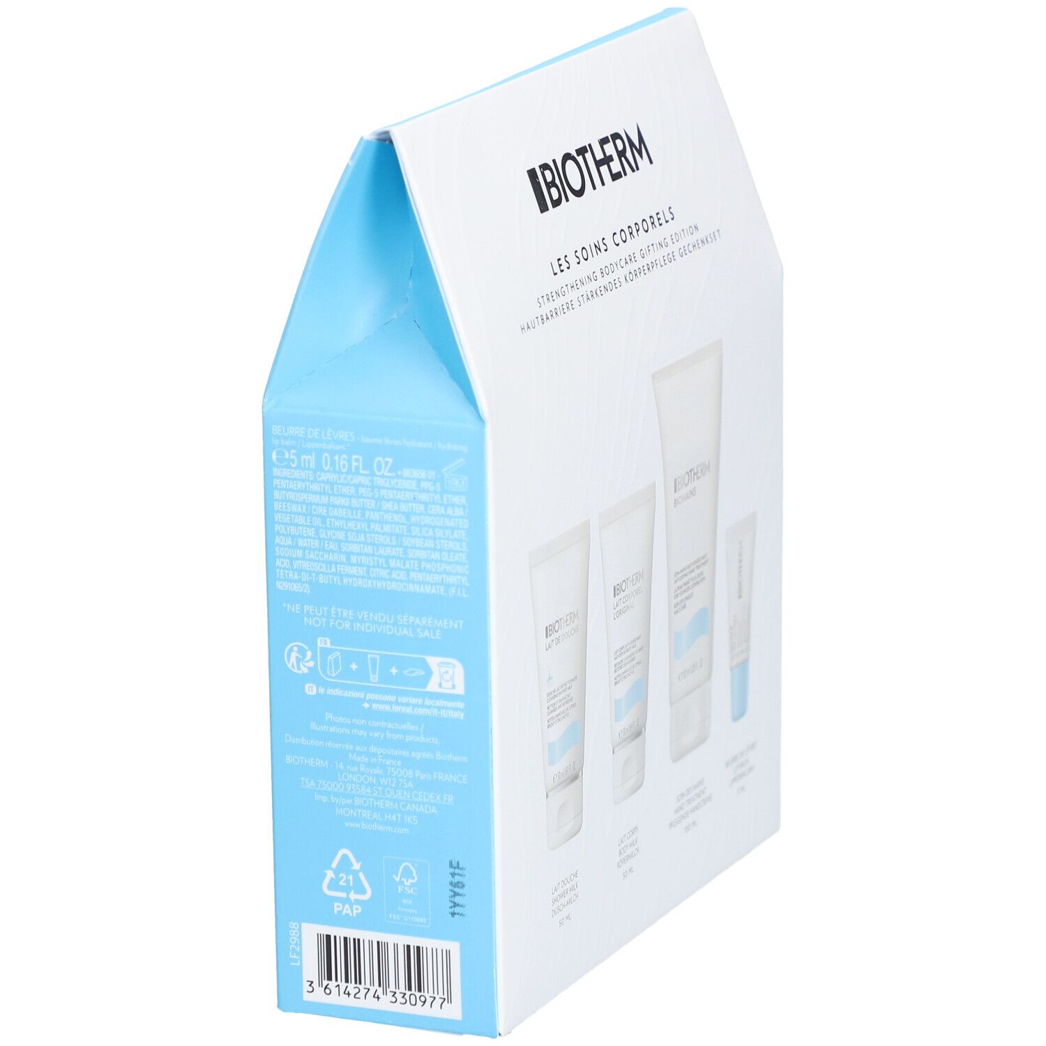 Biotherm Lait Corporel L'Original S-Set