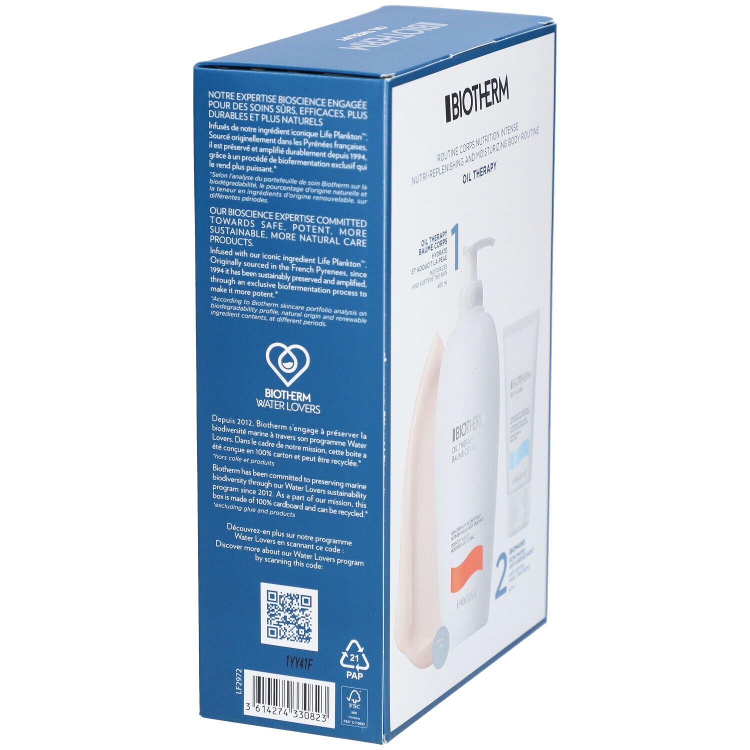 BIOTHERM Oil Therapy Baume Corps + Soin Mains