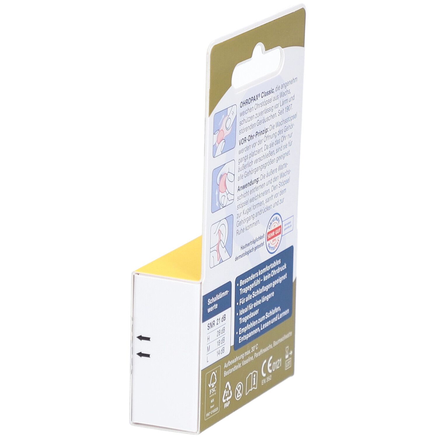 OHROPAX® Bouchons d'oreille en cire Classic