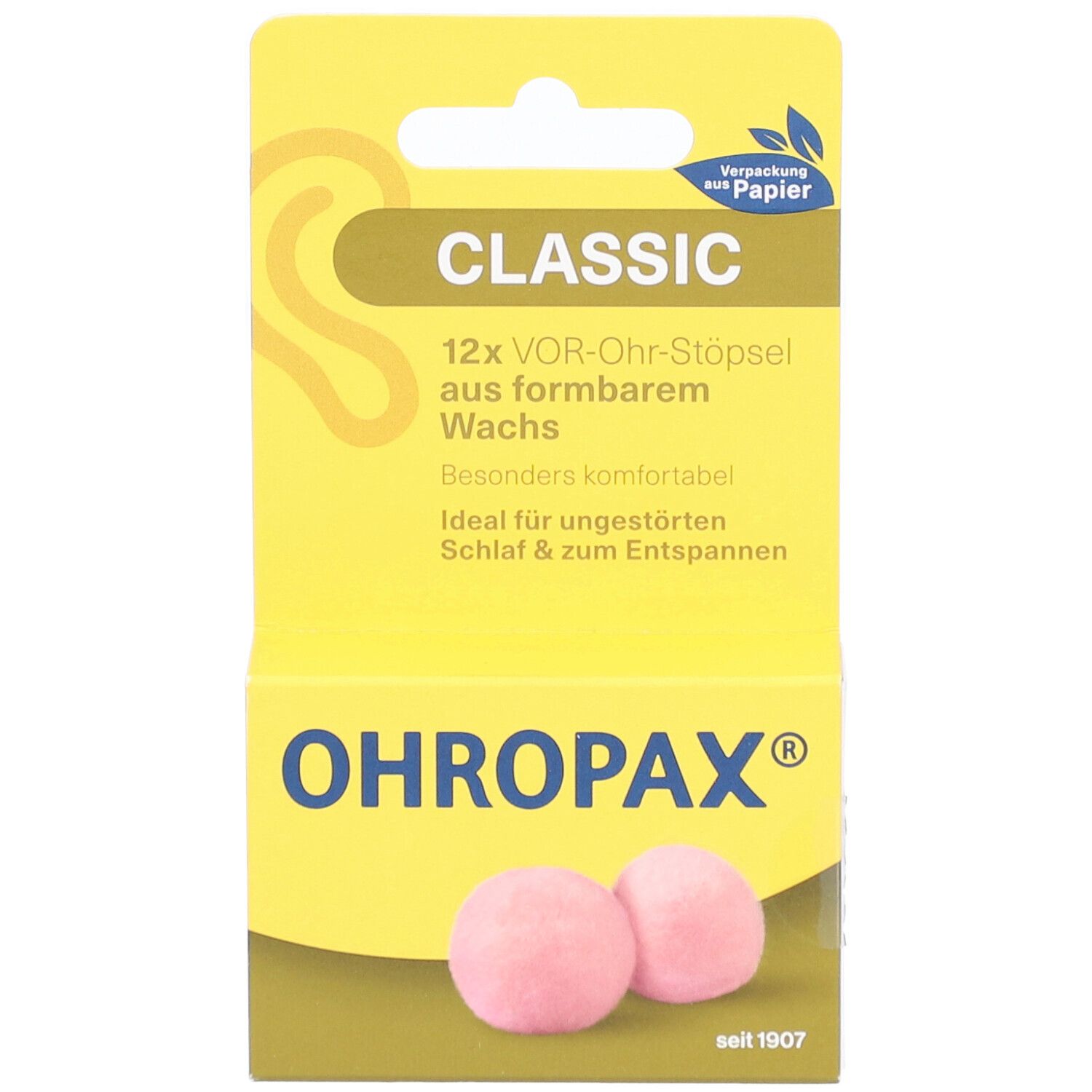 OHROPAX® Bouchons d'oreille en cire Classic