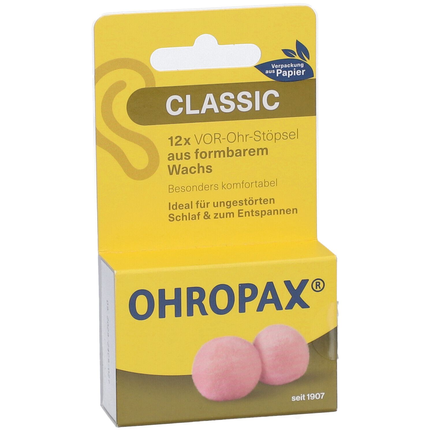 OHROPAX® Bouchons d'oreille en cire Classic
