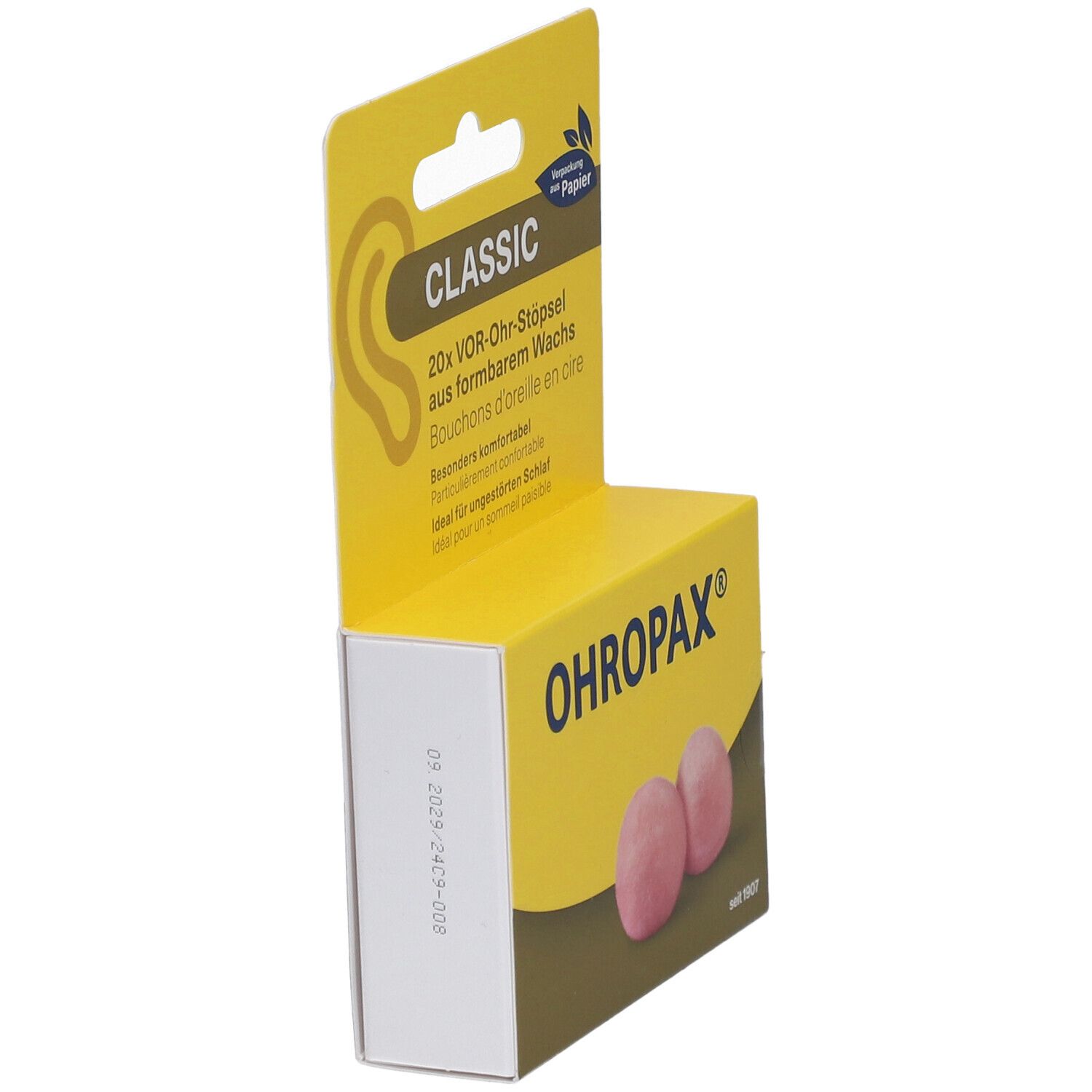 OHROPAX® Classic Wachs Vor-Ohr Stöpsel