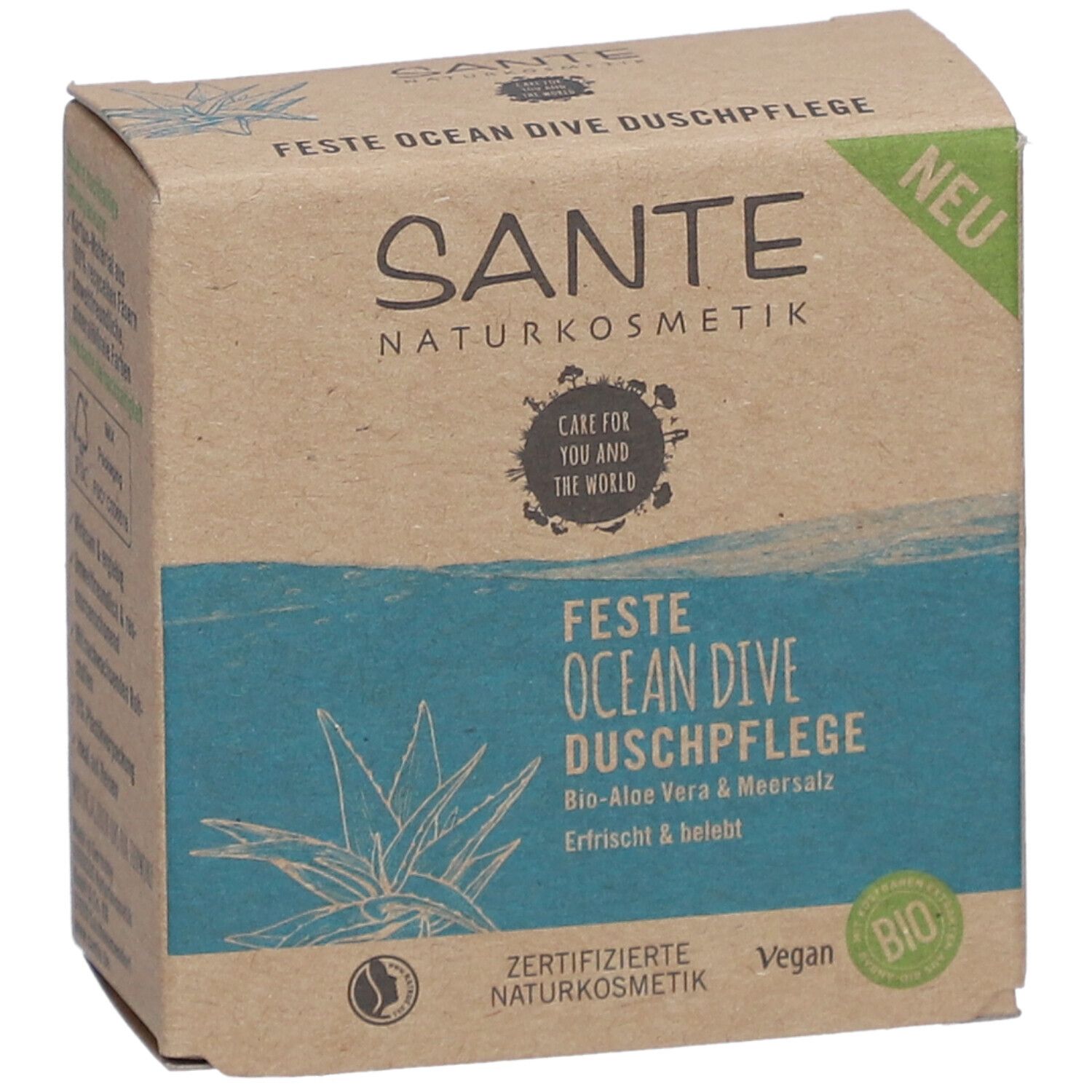 SANTE Feste Ocean Dive Dusche Aloe & Meersalz