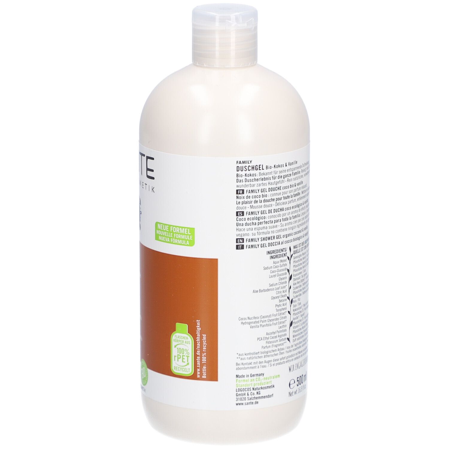 SANTE Family Gel douche Coco & Vanille