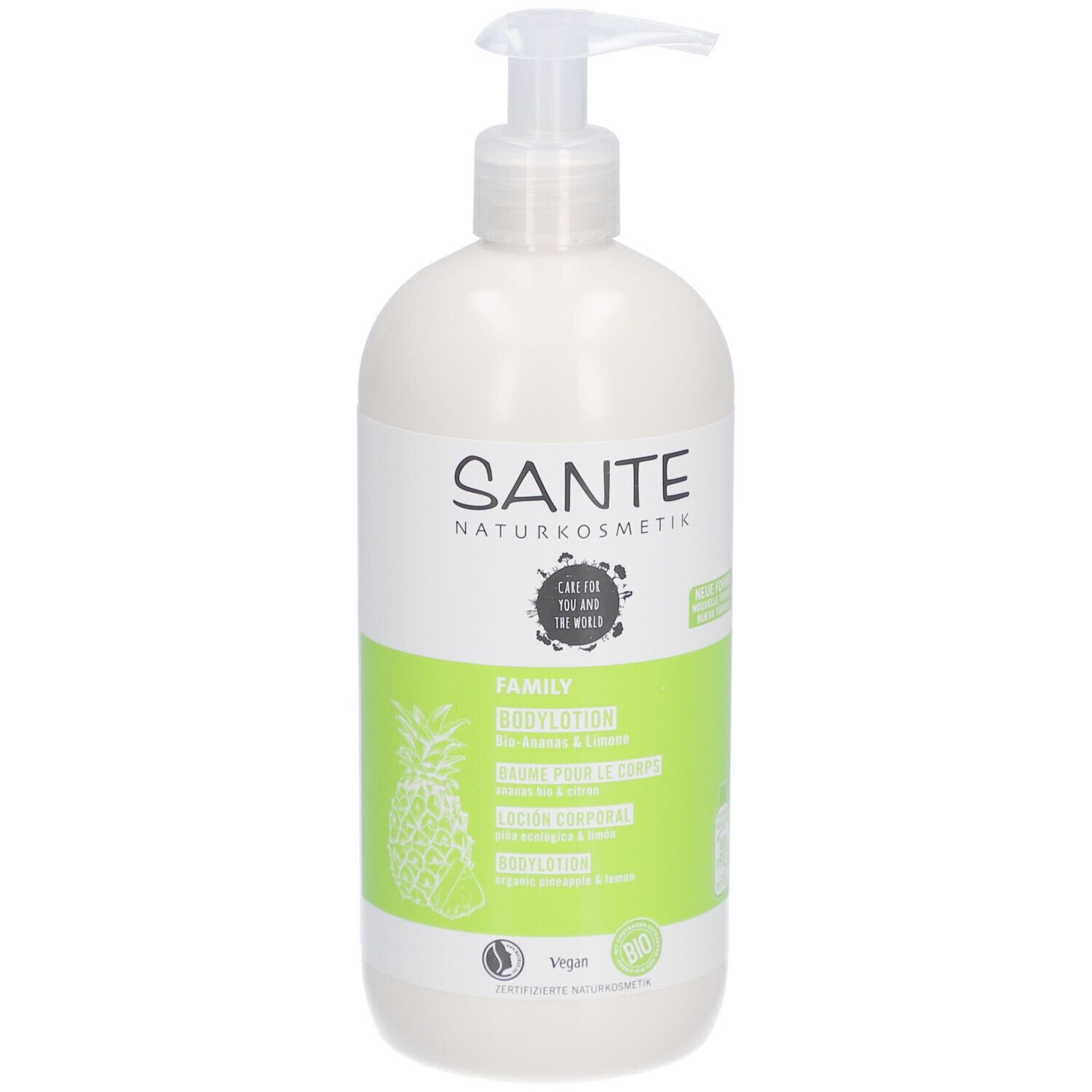 SANTE Bodylotion Bio-Ananas & Limone