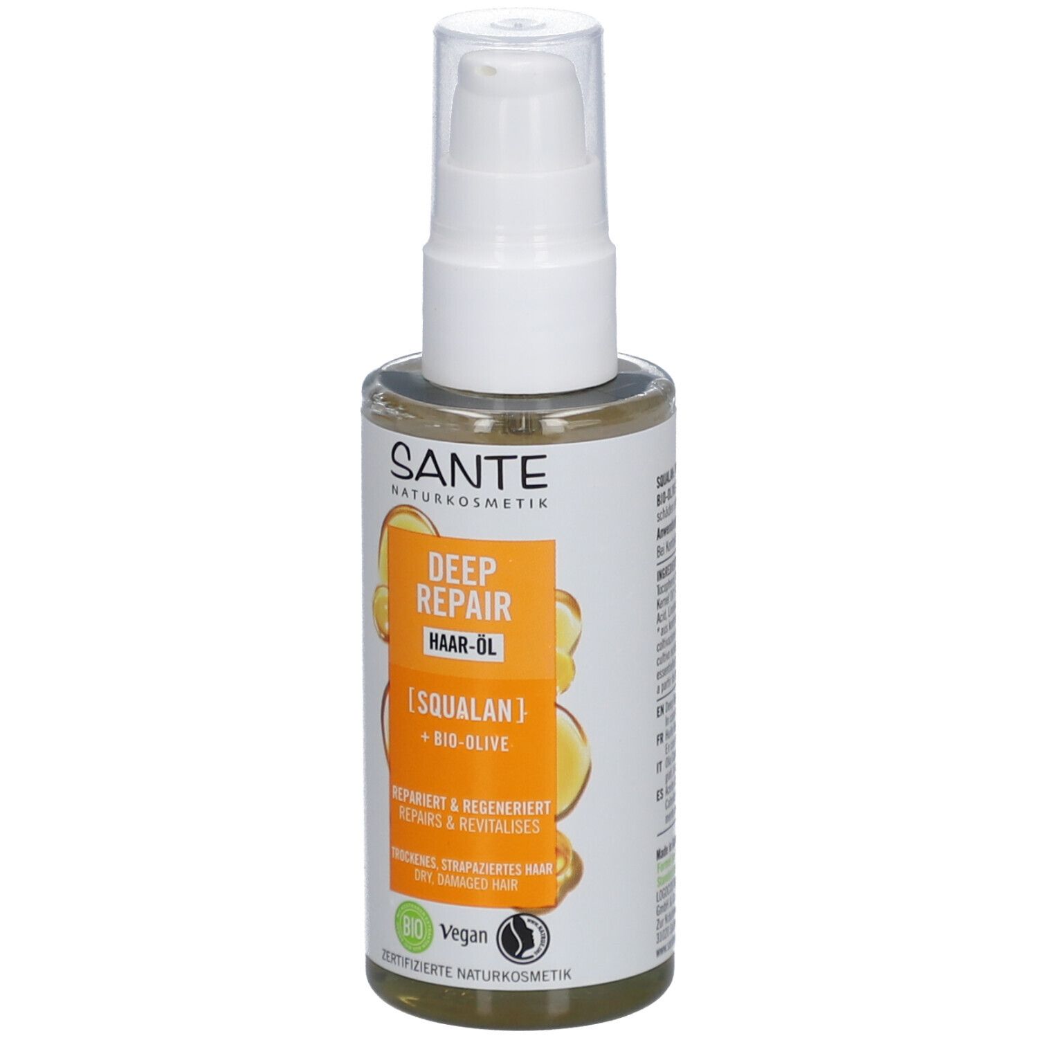 SANTE Deep Repair Huile pour les cheveux