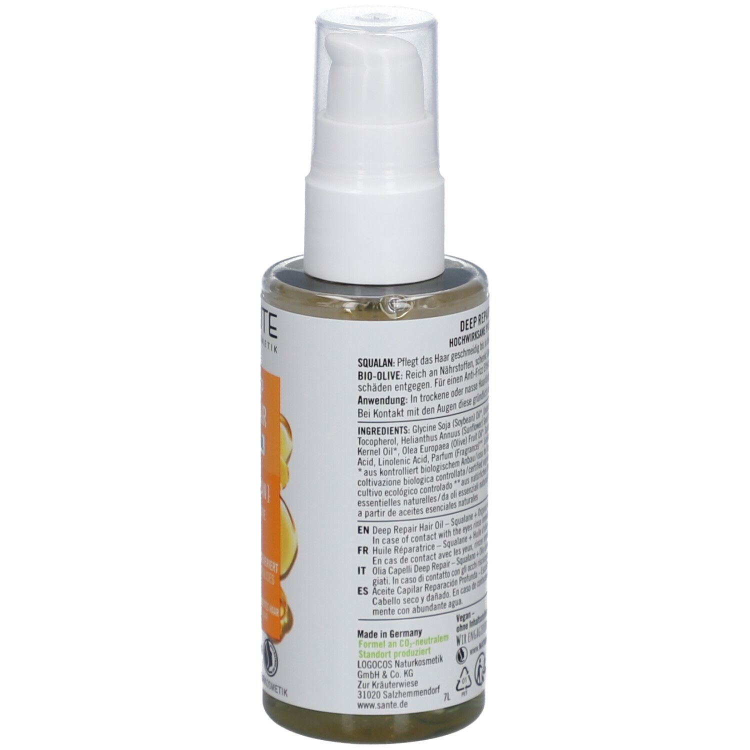 SANTE Deep Repair Huile pour les cheveux