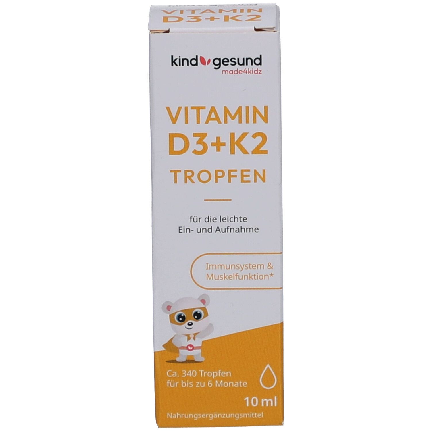 kindgesund Vitamine D3+K2 gouttes pour enfants