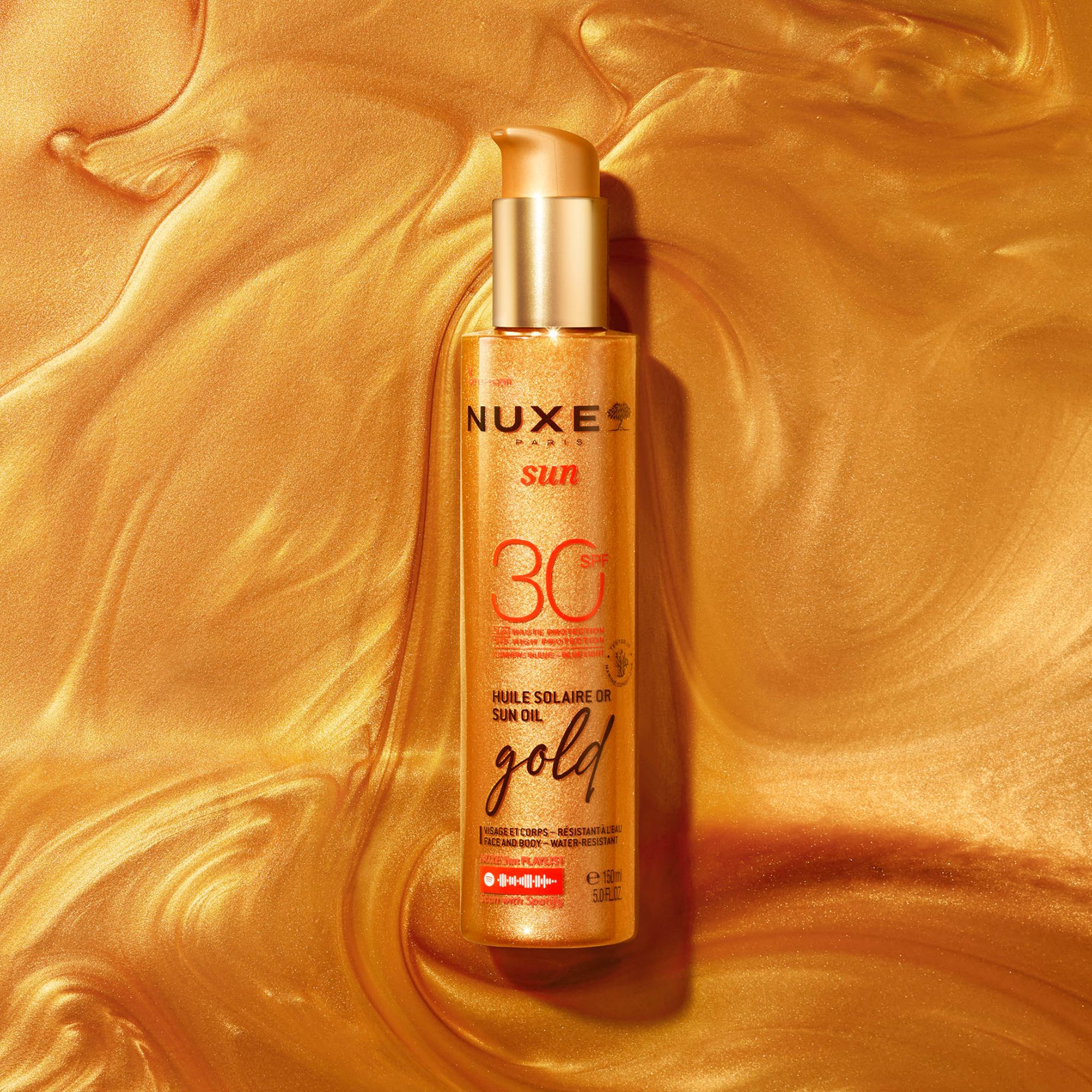 NUXE® Huile solaire bronzante visage et corps SPF 30