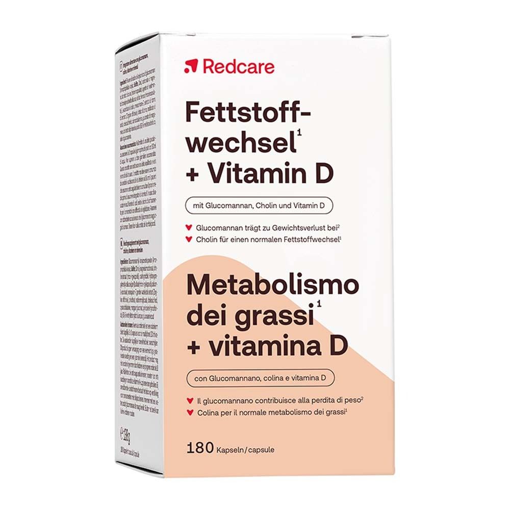 Redcare Fettstoffwechsel + Vitamin D