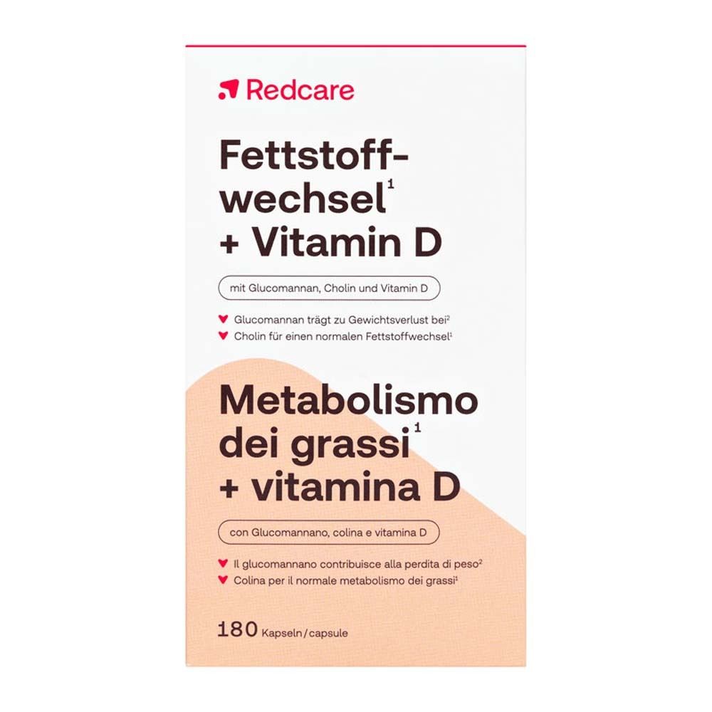 Redcare Métabolisme lipidique + Vitamine D