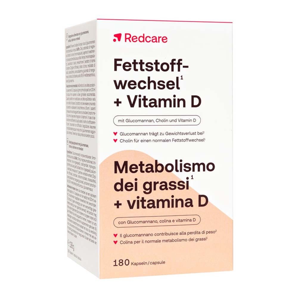 Redcare Métabolisme lipidique + Vitamine D