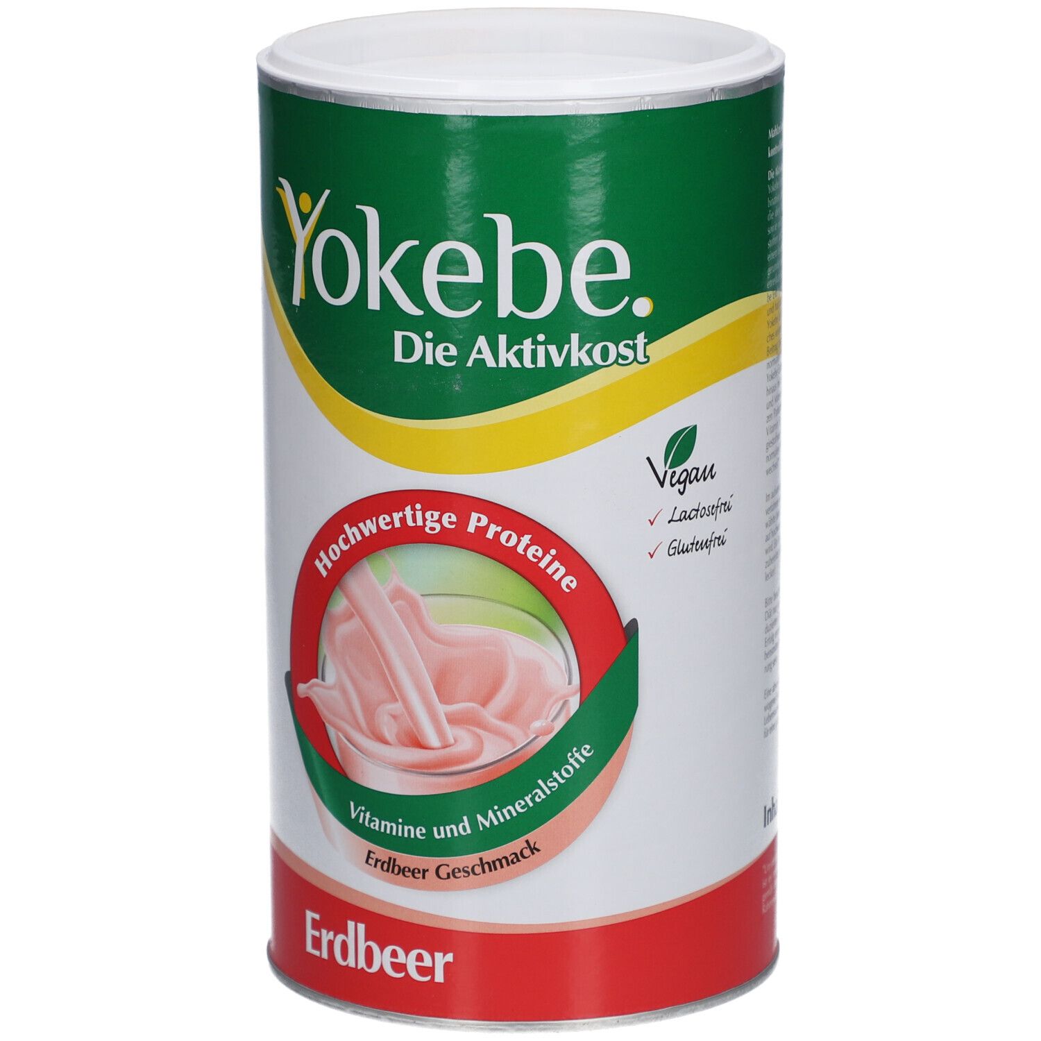 Yokebe Fraise - substitut de repas au goût fruité de fraise
