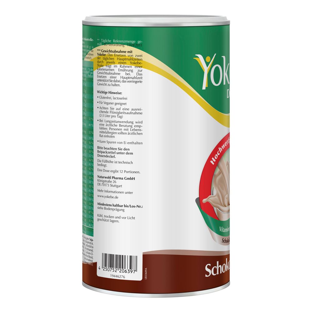 Yokebe Chocolat - substitut de repas au goût chocolaté
