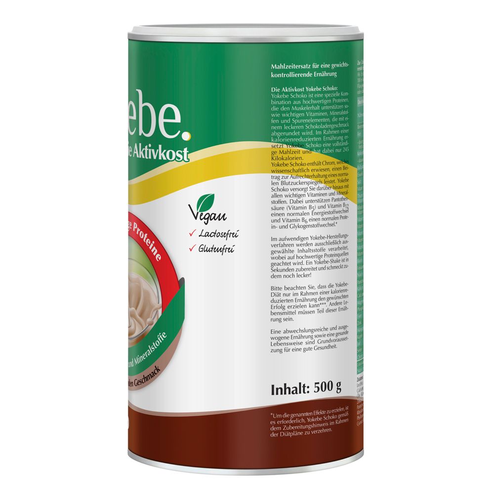 Yokebe Chocolat - substitut de repas au goût chocolaté