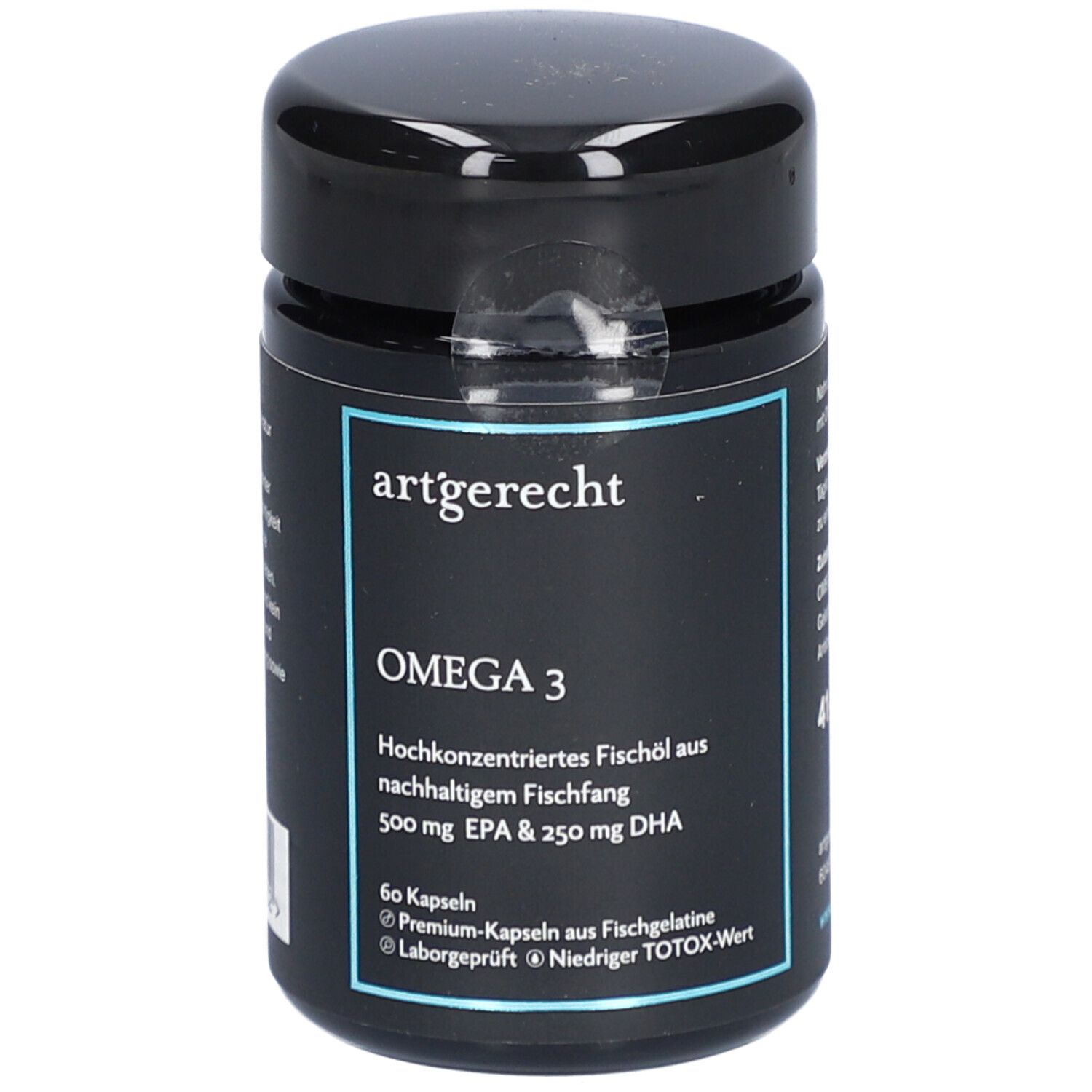 art'gerecht OMEGA 3 - Acides gras oméga-3 de haute qualité pour le cœur, le cerveau et la vue