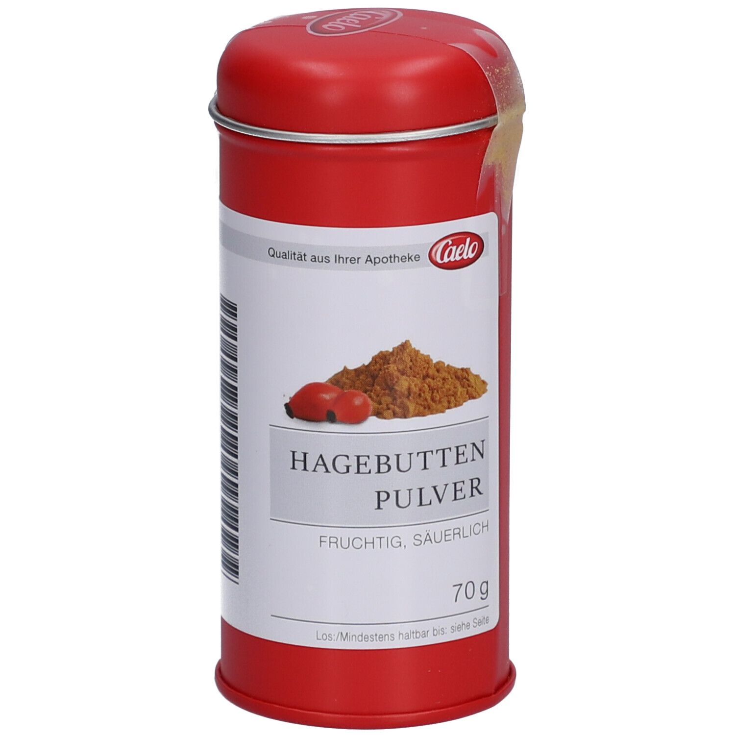 Caelo Hagebutten Pulver HV-Packung Blechdose