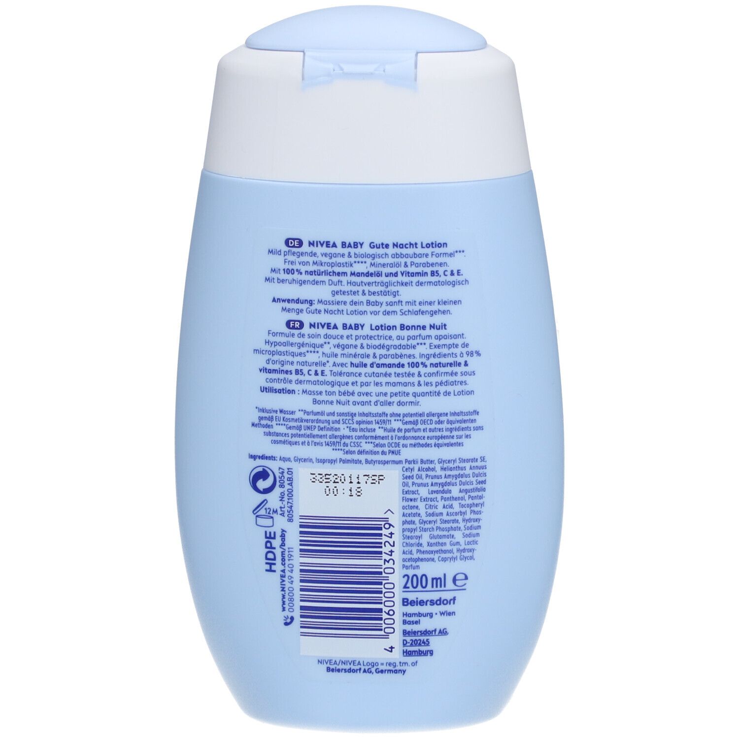 NIVEA® BABY Gute Nacht Lotion