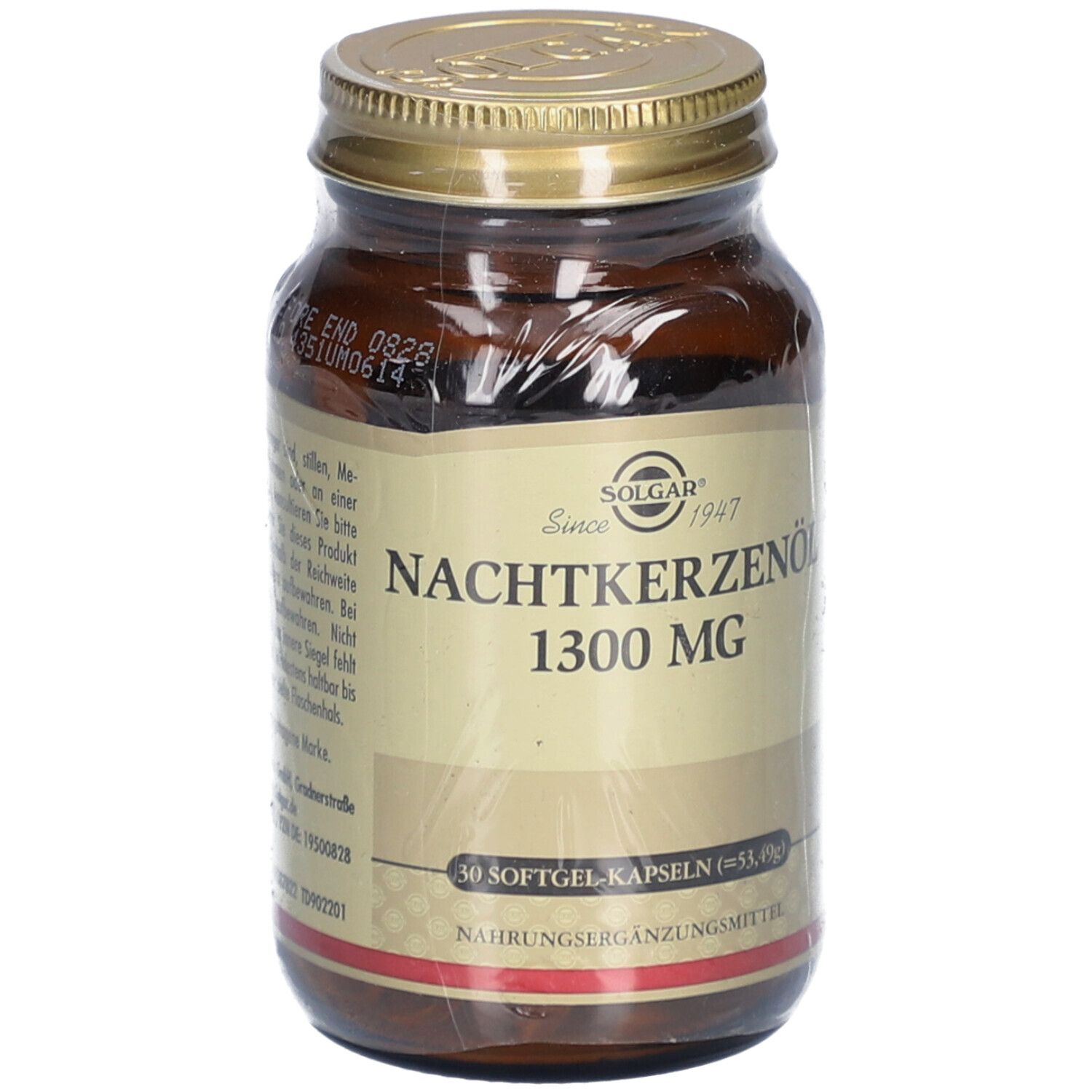 SOLGAR Huile d'onagre 1300 mg Gélules