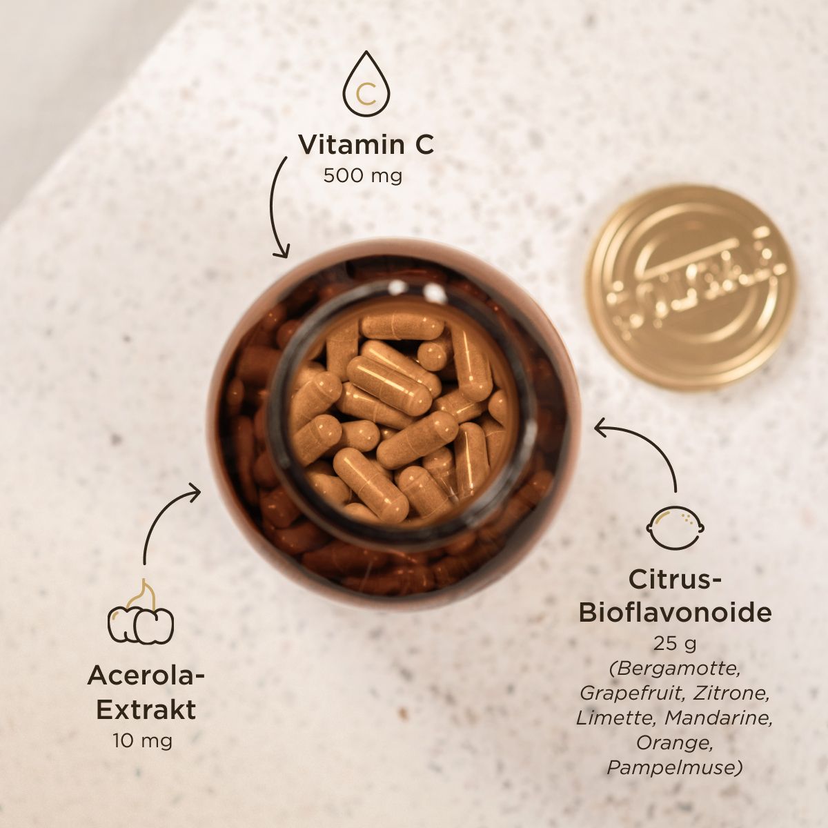 Solgar Ester-C Plus 500 mg – Magenschonendes Vitamin C mit Bioflavonoiden