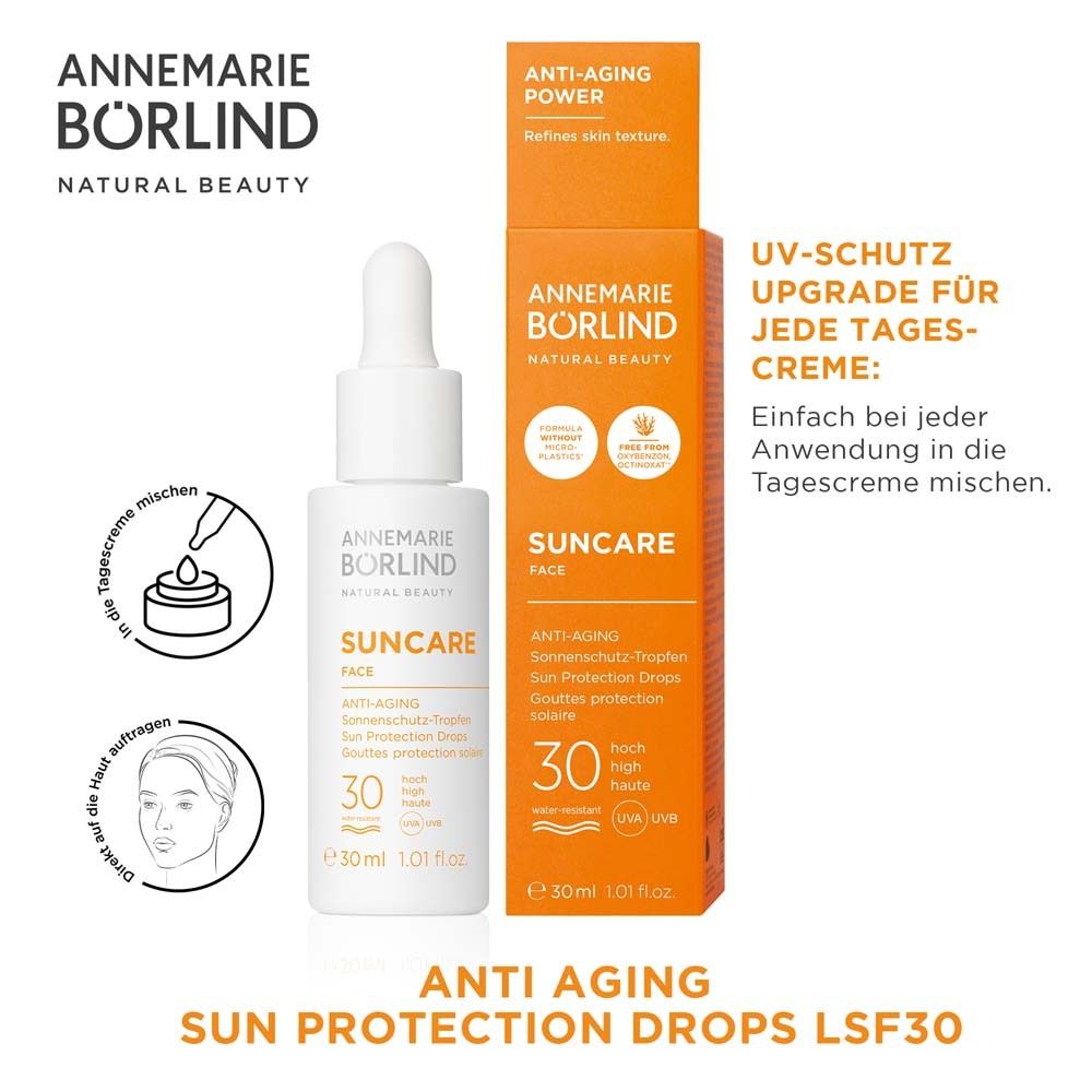 ANNEMARIE BÖRLIND FACE Gouttes de protection solaire anti-âge SPF 30