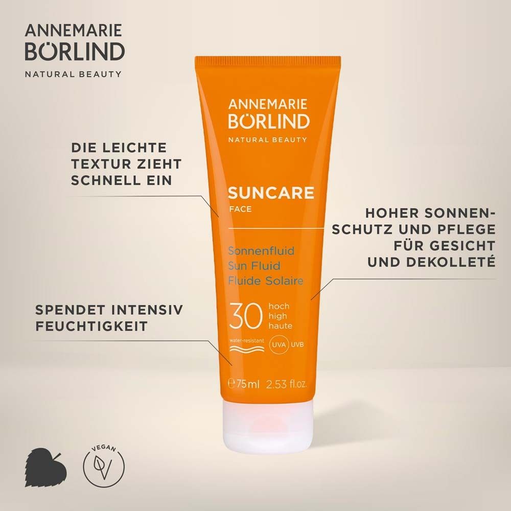 ANNEMARIE BÖRLIND Visage Fluide solaire SPF 30
