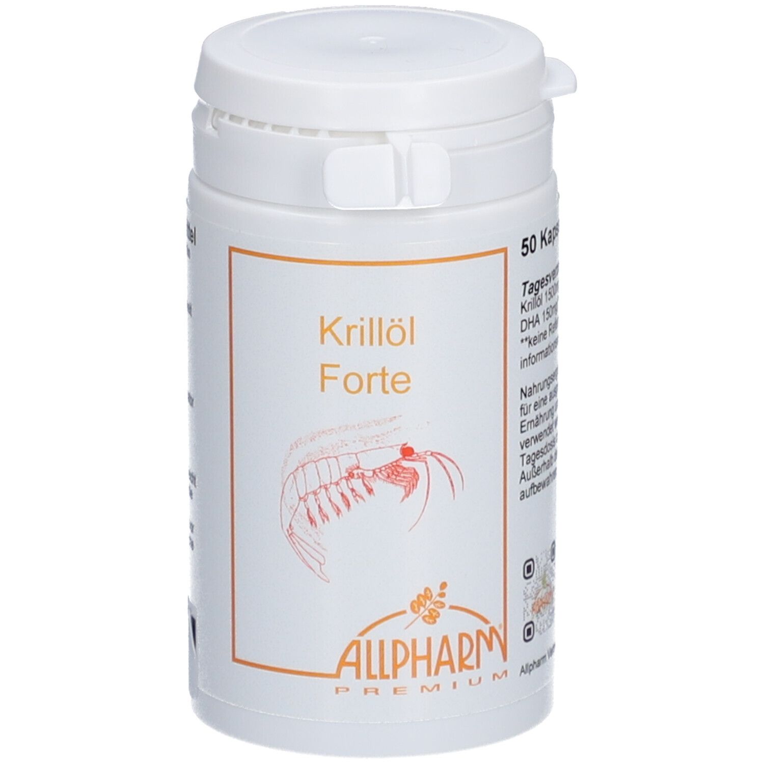 ALLPHARM Huile de krill Forte en capsules