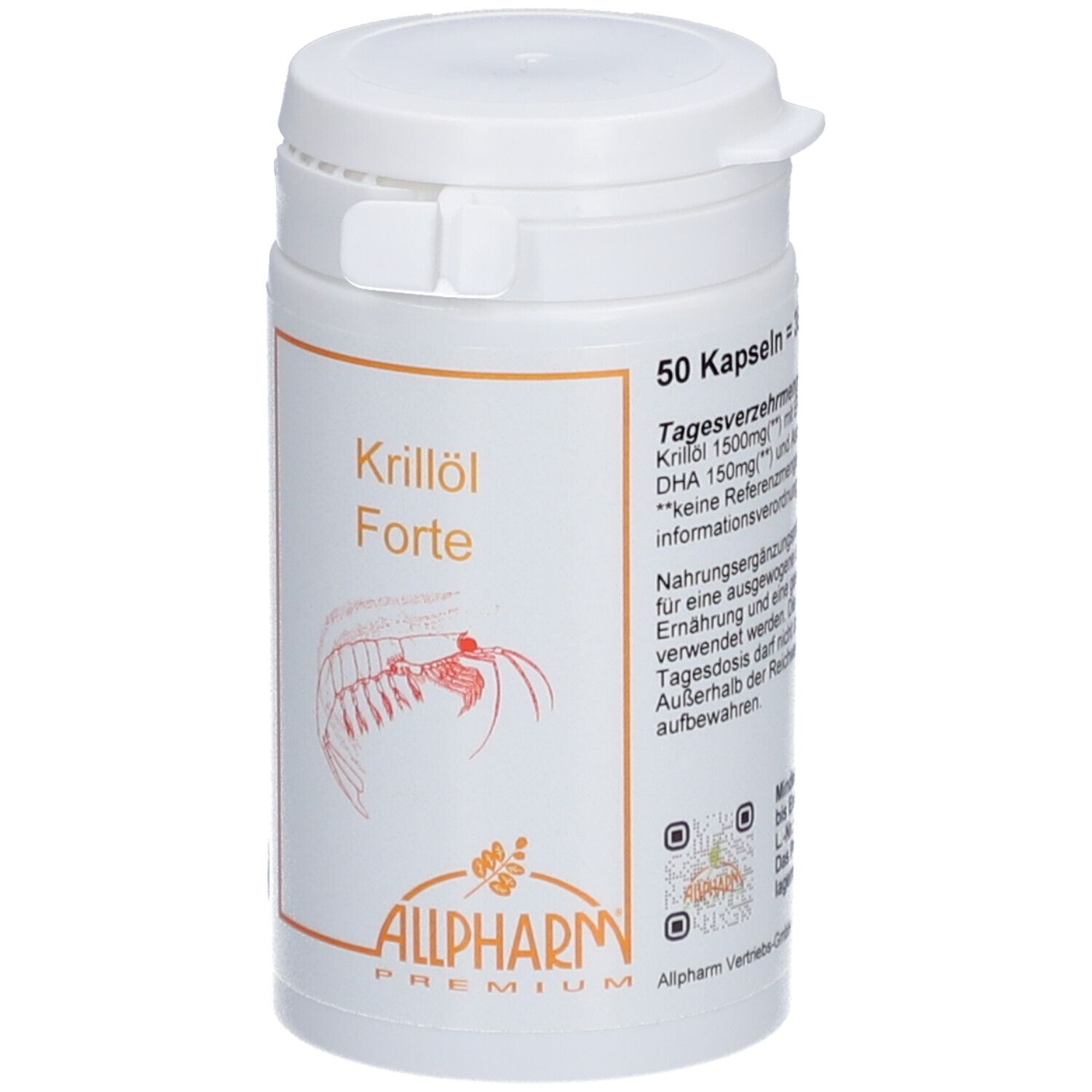 ALLPHARM Huile de krill Forte en capsules