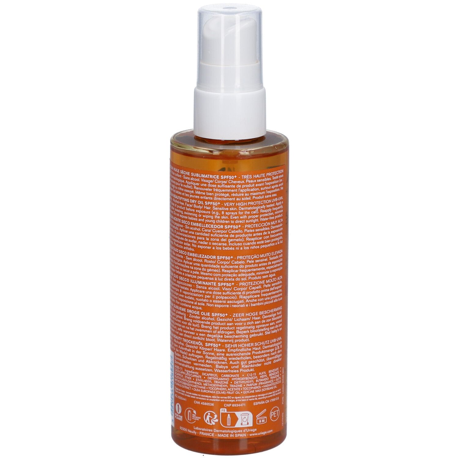 Uriage® Bariésun SPF50+ Pump-Spray Trockenöl