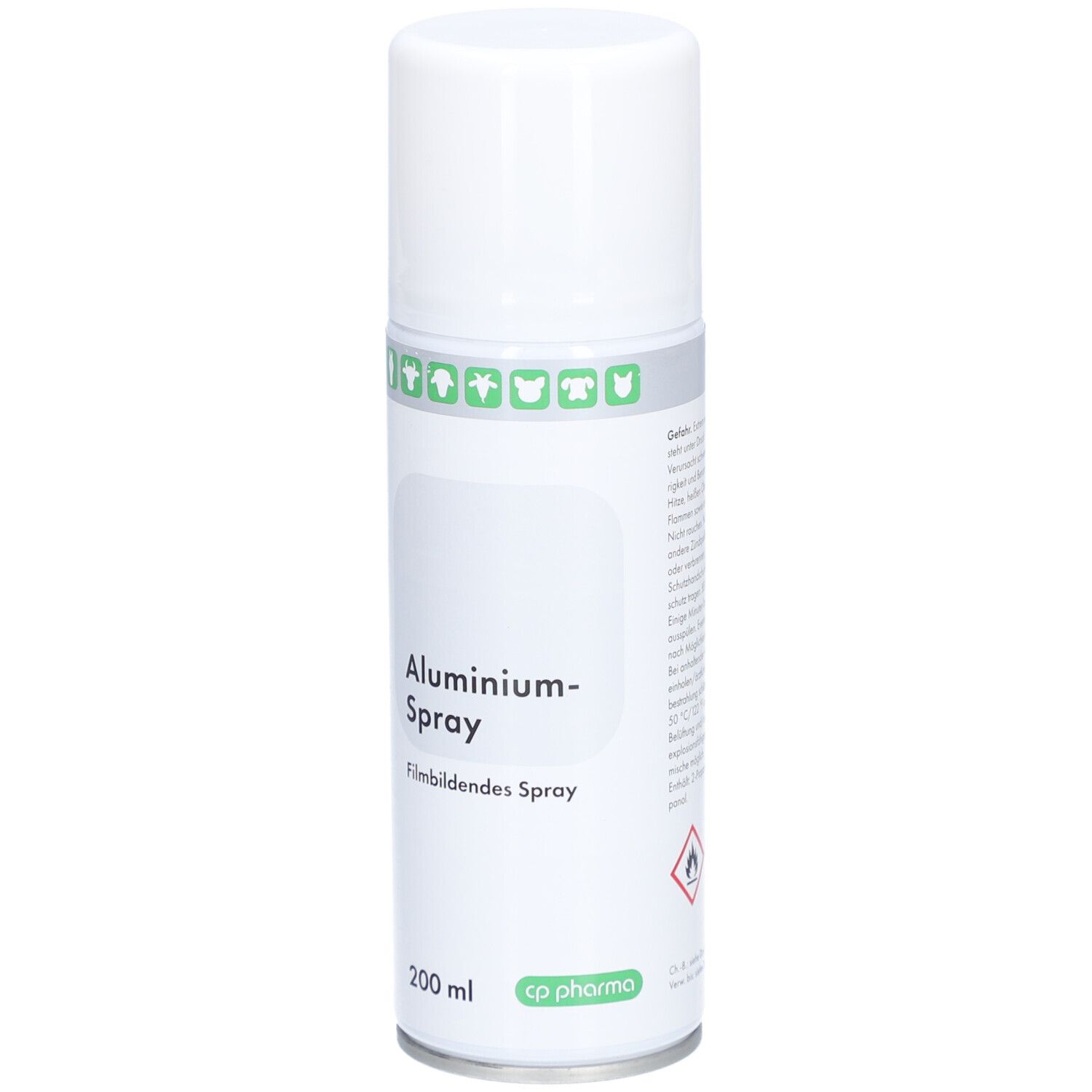 cp pharma Spray aluminium - Spray filmogène