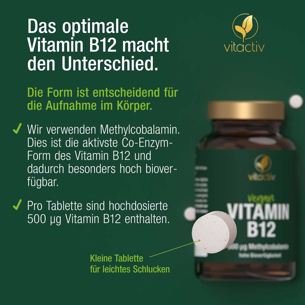 vitactiv Vitamin B12 comprimés