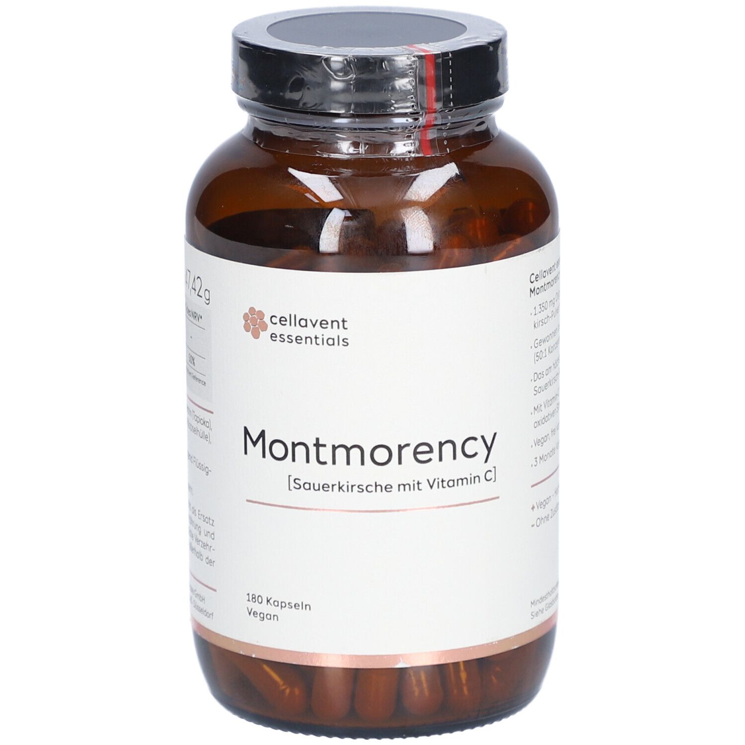 Cellavent Montmorency Capsules de cerise acide  + vitamine C