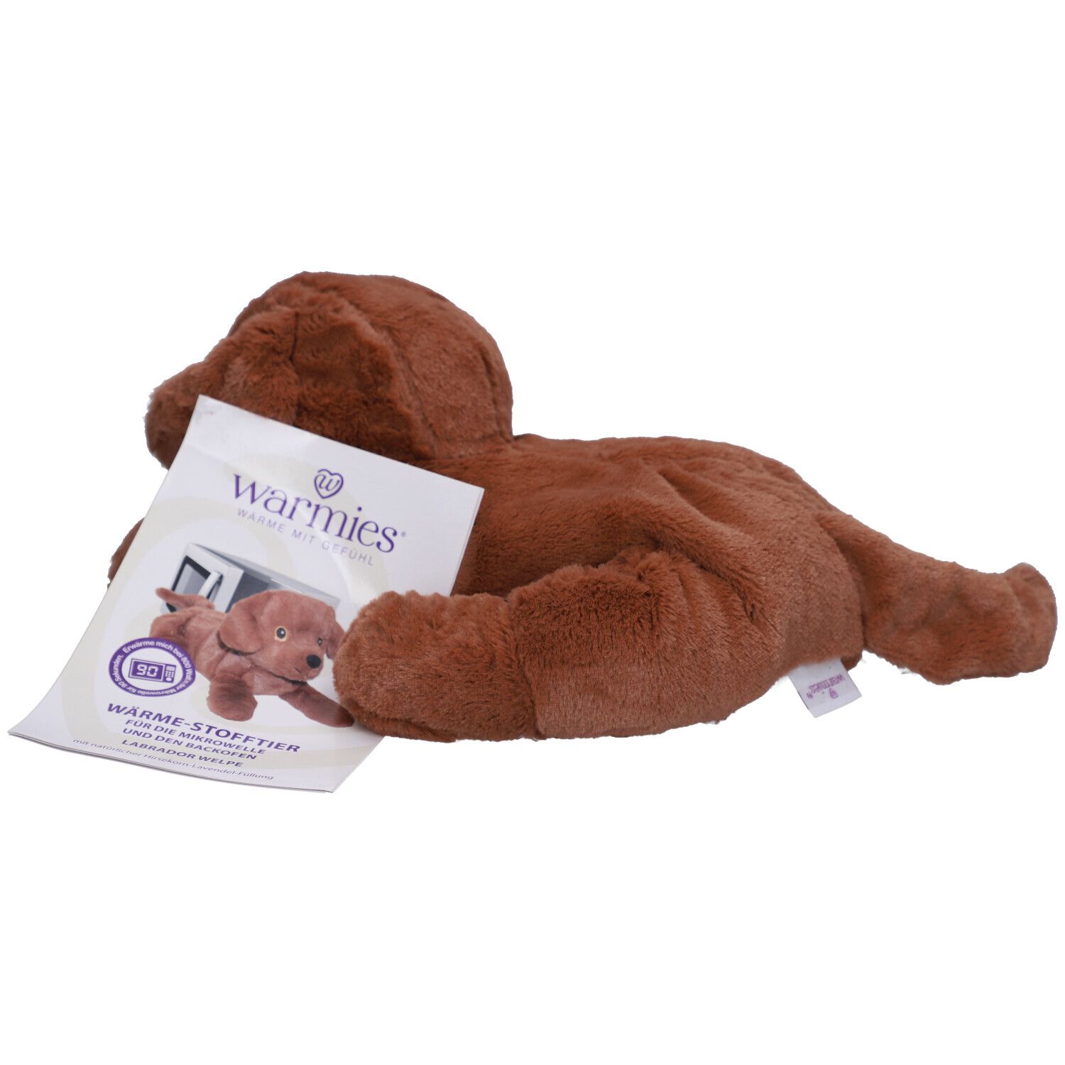 Warmies® Labrador Welpe 37 cm – Wärmestofftier mit Lavendelduft