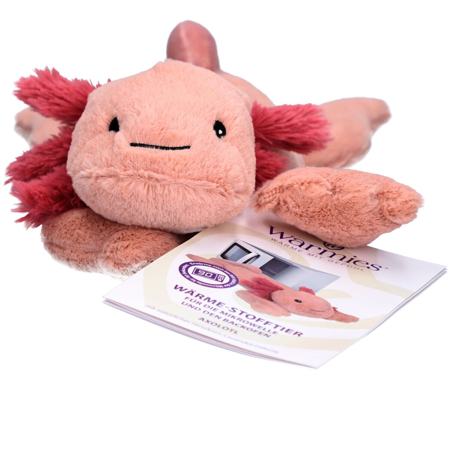 Warmies® Peluche chauffante - Axolot