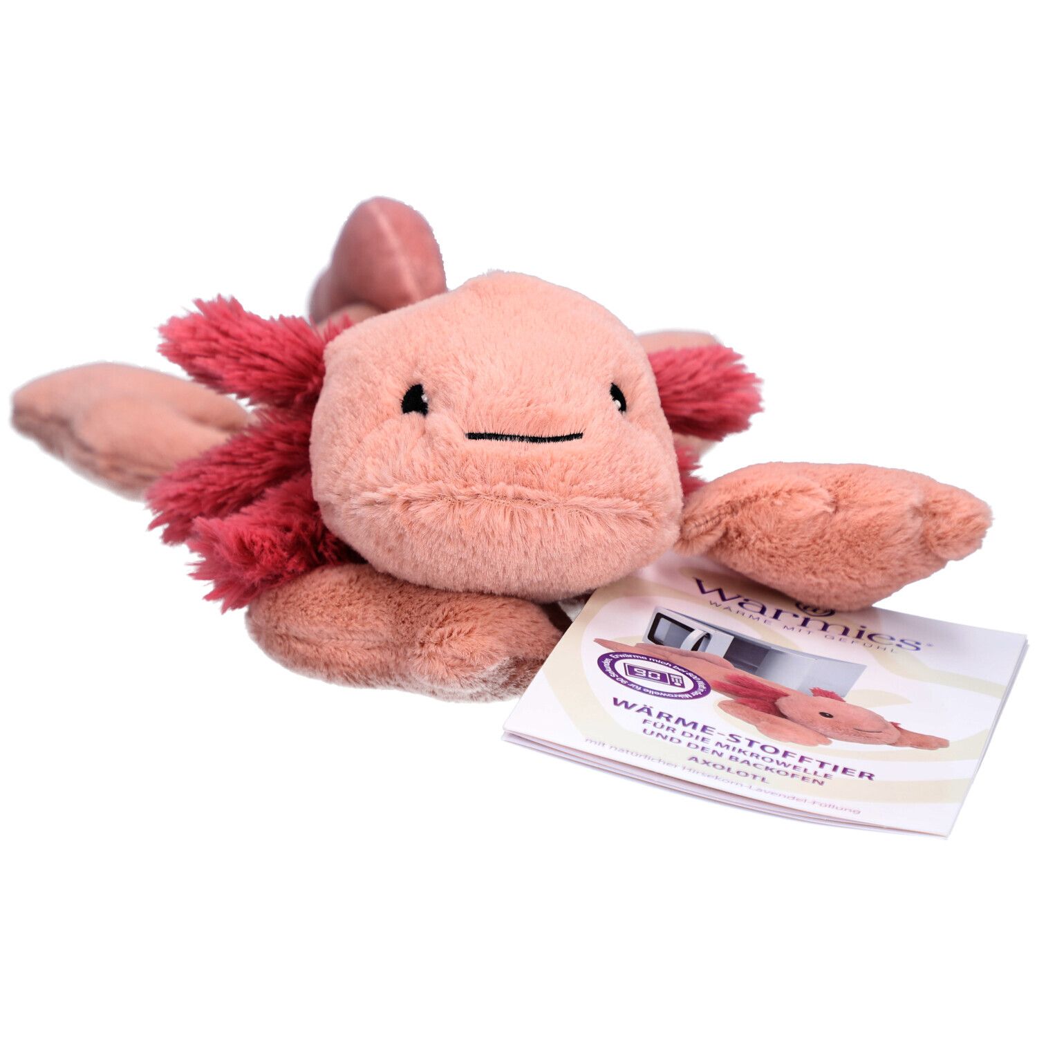 Warmies® Peluche chauffante - Axolot